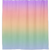 Achtergrond van kleurverloop regenboog douchegordijn (Voorkant)