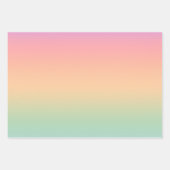 Achtergrond van kleurverloop regenboog inpakpapier vel (Voorkant 3)