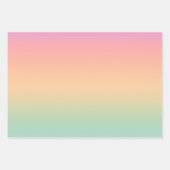 Achtergrond van kleurverloop regenboog inpakpapier vel (Voorkant)