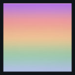 Achtergrond van kleurverloop regenboog perfect poster<br><div class="desc">Regenboogverloopkleuren.</div>