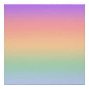 Achtergrond van kleurverloop regenboog perfect poster