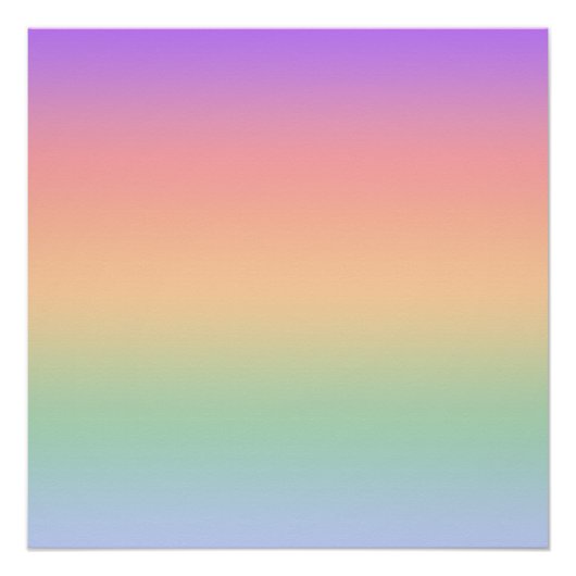 Achtergrond van kleurverloop regenboog perfect poster (Voorkant)