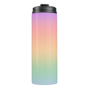 Achtergrond van kleurverloop regenboog thermosbeker