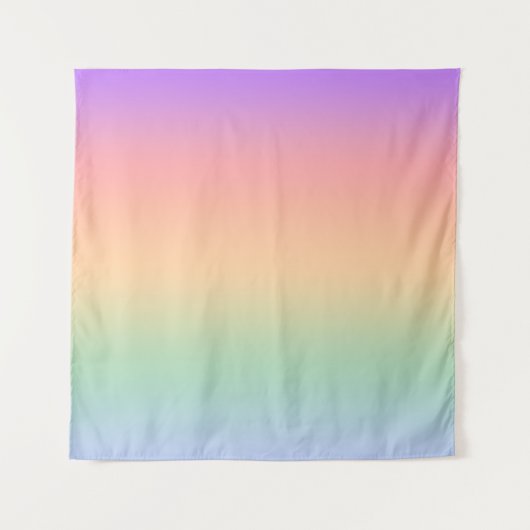 Achtergrond van kleurverloop regenboog wandkleed (Voorkant)