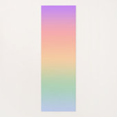 Achtergrond van kleurverloop regenboog yogamat (Achterkant)