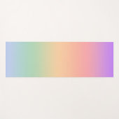 Achtergrond van kleurverloop regenboog yogamat (Voorkant (horizontaal))