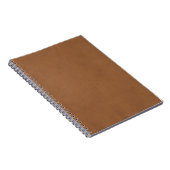 Achtergrond van  leder-bruin perkamentpapier notitieboek (Rechterzijde)