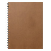 Achtergrond van  leder-bruin perkamentpapier notitieboek (Voorkant)