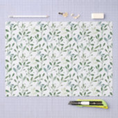 Achtergrond van leder- en blauw ontkoppelingspatro tissuepapier (Craft)