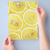 Achtergrond van Lemon Flyer (Hand)