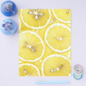 Achtergrond van Lemon Flyer (Enkel)