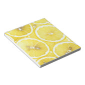 Achtergrond van Lemon Notitieblok (Schuin)