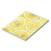 Achtergrond van Lemon Notitieblok (Linkerzijde)