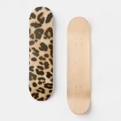 Achtergrond van leopard-afdrukken persoonlijk skateboard (Voorkant)