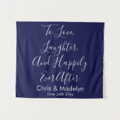 Achtergrond van marineserie en Silver Wedding Foto Wandkleed (Voorkant (horizontaal))