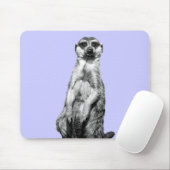 Achtergrond van Meerkat Periwinkle Muismat (Met muis)