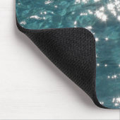 Achtergrond van mousserende pool muismat (Hoek)