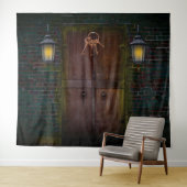 Achtergrond van Mystery Room Escape door Party Wandkleed (In Situ (horizontaal))