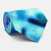 Achtergrond van Oblong Bacteria Stropdas (Opgerold)