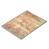 Achtergrond van oud aluminium notitieboek (Linkerzijde)