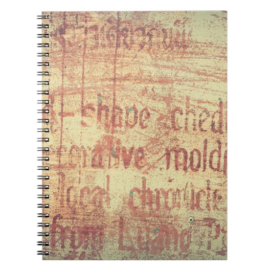 Achtergrond van oud aluminium notitieboek (Voorkant)