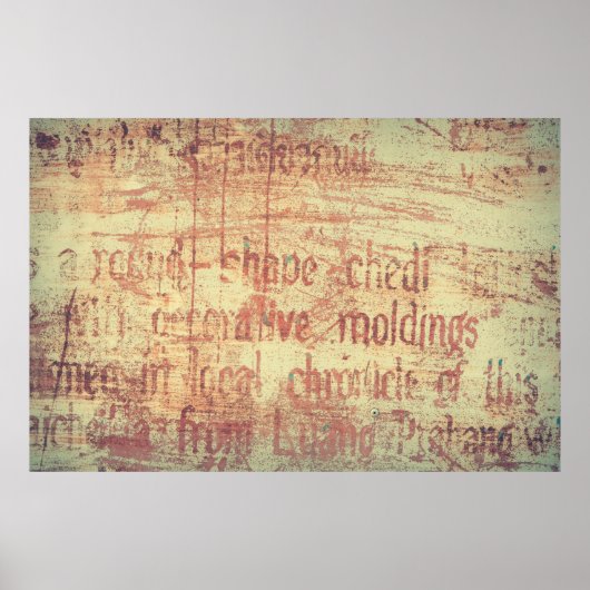 Achtergrond van oud aluminium poster (Voorkant)