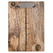 Achtergrond van oud hout klembord (Voorkant)