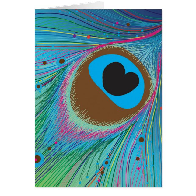 Achtergrond van pacockveren (Voorkant)