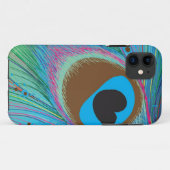 Achtergrond van pacockveren Case-Mate iPhone case (Achterkant (horizontaal))