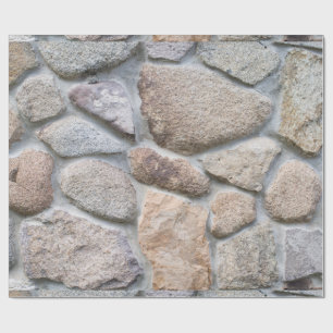 Achtergrond van pekelsteenwand cadeaupapier