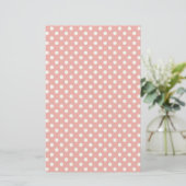 Achtergrond van poolpunt briefpapier (Staand voorkant)
