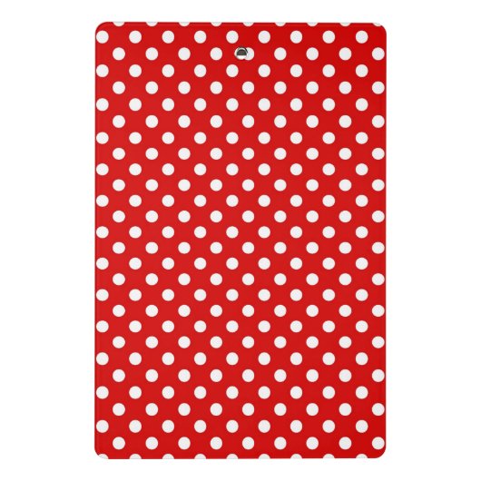 Achtergrond van poolpunt mini klembord (Achterkant)