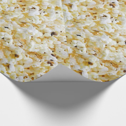 Achtergrond van popcorn cadeaupapier (Hoek)