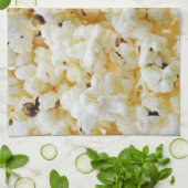 Achtergrond van popcorn theedoek (Gevouwen)