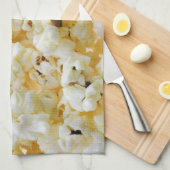 Achtergrond van popcorn theedoek (Quarter Fold)