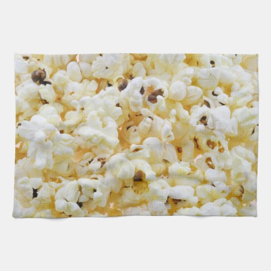 Achtergrond van popcorn theedoek (Horizontaal)