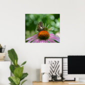 Achtergrond van poster (Thuiskantoor)