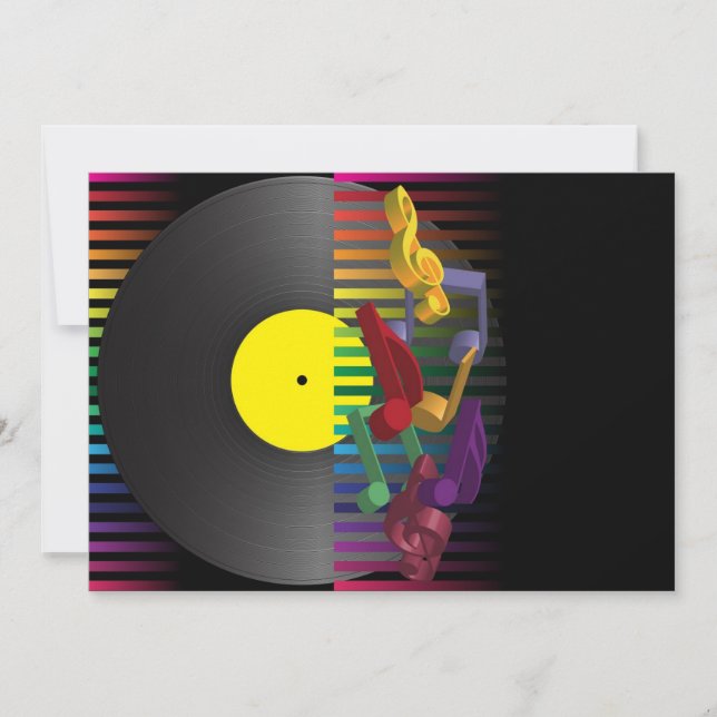 Achtergrond van Retro Party (Voorkant)