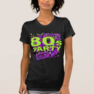 Achtergrond van Retro Party T-shirt