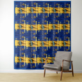 Achtergrond van Reunion Skeete Wandkleed (In situ)