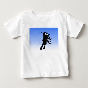 Achtergrond van robot Blue Sky