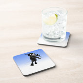 Achtergrond van robot Blue Sky Bier Onderzetter (Rechterzijde)