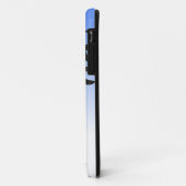 Achtergrond van robot Blue Sky Case-Mate iPhone Case (Achterkant/links)