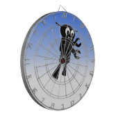 Achtergrond van robot Blue Sky Dartbord (Voorkant Links)