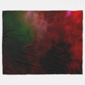 ACHTERGROND VAN RUIMTE FLEECE DEKEN (Voorkant (Horizontaal))