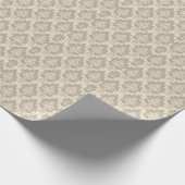 Achtergrond van schadevraag cadeaupapier (Hoek)