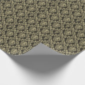 Achtergrond van schadevraag cadeaupapier (Hoek)