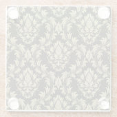 Achtergrond van schadevraag glazen onderzetter (Achterkant)