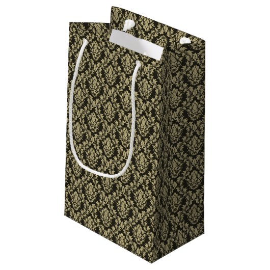 Achtergrond van schadevraag klein cadeauzakje (Achterkant Gekanteld)