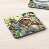 achtergrond van slotwagen bier onderzetter (Linkerzijde)